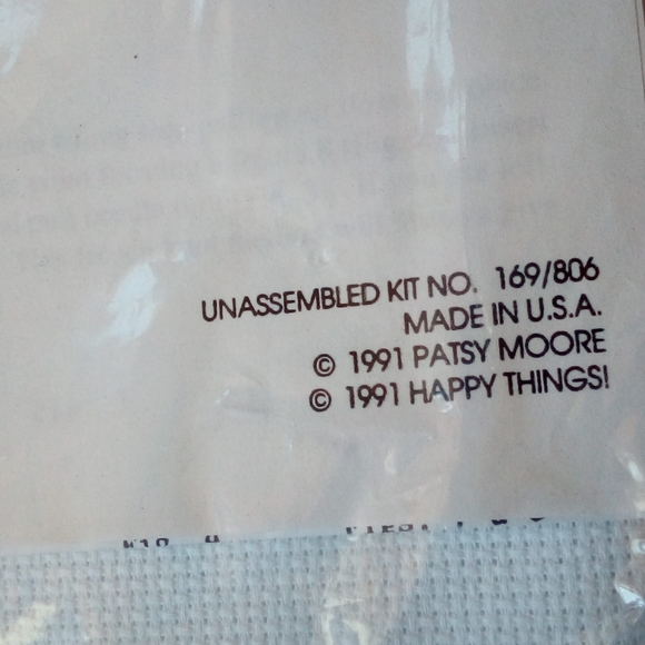 Please Daddy & Mommy counted crosstitch kit. - Picture 4 of 6